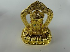 Tibetan Buddhist Solar Energy Prayer Wheel for Dashboard picture