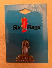 Six Flags Amusement Park - Magic Mountain CA - Collectors Pin - 1999 picture