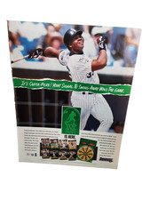 1995 Donruss Top of the Order Frank Thomas Baseball Game Ad picture