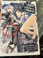 Danmachi Vol. 4 English Manga - With Andrew Gaippe signature - 1 of 8  picture