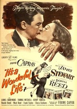 James Stewart - It's A Wonderful Life - movie ad - 1946 - 4 x 6 inch Photo Print picture