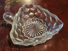 Fostoria Clear Handled Nappy 5.5