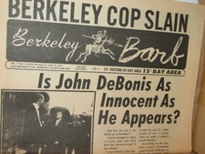 BERKELEY BARB ISSUE #262 AUGUST 21st - 27th, 1970 VINTAGE BAY AREA NEWSPAPER NOS picture