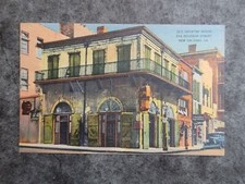 c1940 Postcard Old Absinthe House Jean LaFitte Bourbon St New Orleans LA--Minty picture
