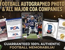 NFL Football Mystery Autographed 8x10 NFL Photo Any Team, Rare, All Top COA’s picture