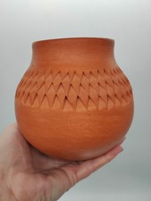 Vintage 70s Hopi Pottery by MAE MUTZ 5.25 