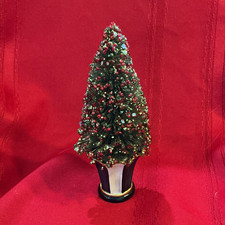 Mackenzie Childs Mini Christmas Bottle Brush Tree 6 1/2 inches picture