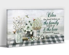 GUTTATY Kitchen Framed Canvas Wall Art 24x36 Inches Rustic Farmhouse picture