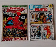 Comics Lot Amazing Spider-Man 112 Sept 1972 + DC Special All Villain 14 Oct 1971 picture