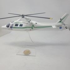 Rare Luciano Piazzai Agusta A109 Max Helicopter Air Ambulance Desktop Model 1/38 picture