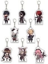 Ys IX Monstrum NOX Acrylic Keyholder SD Design Full 8-Piece Set picture