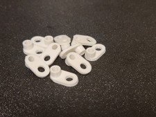 10pcs Homco Syroco Burwood MCM Vintage Plastic Pegs Hooks Replacements picture