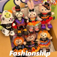 Authentic Shanghai Disney 2022 Halloween Duffy Friends Plush Keychain exclusive picture
