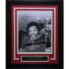 Archie Griffin Autographed Ohio State Buckeyes (Heisman Trophy) Deluxe Framed 8x picture