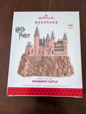 Harry Potter Hallmark Hogwarts Castle Magic Ornament 2013 QXI2102 Hedwig's Theme picture