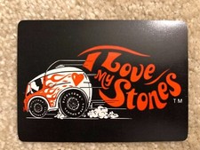 Vtg Single Swap Playing Card Firestone Tires I Love My Stones Van Super Sports picture