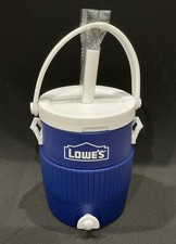 Lowes Mini Cooler Thermos Shape With Straw & Handle My Rewards Member Exclusive  picture