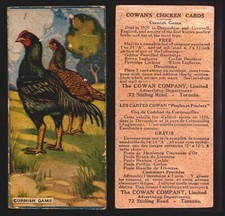1924 V12 Cowans Chicken Pictures Vintage Trading Cards You Pick Singles #1-24 picture