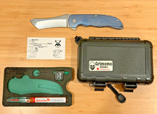 Grimsmo Norseman #4114 Stonewash CPM-154 Blade Starburst Handle picture