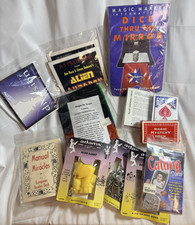 Lot of 11 Vintage Magic Tricks, Gags Gimmicks - Magician, Cards picture