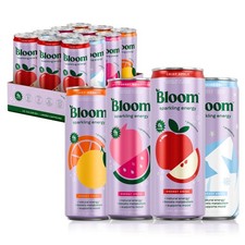 Bloom Nutrition Zero Sugar Energy Drink, Variety Pack, 12 Fl Oz (Pack of 12) picture