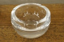 Vintage LSA International Poland Mouthblown Lead Crystal Ashtray Weighted picture