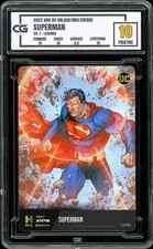 2022 DC Physical Card Only Multiverse ~ LEGENDS HOLO SUPERMAN ~ CG 10 PRISTINE picture