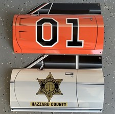 WOW Set Dodge Charger Monaco  Police Cruiser Signs picture