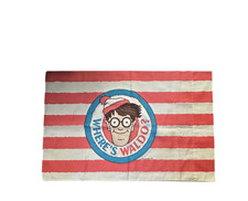 Vintage Where's Waldo Wenda Pillowcase 1990 Springmaid Martin Handford picture