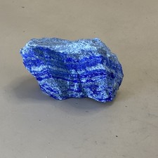 318 G  Natural lapis lazuli Crystal gemstone Rough Mineral Specimen healing picture