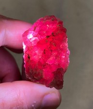 Pezzottaite mineral specimen with many crystals Madagascar 42mm -see video picture