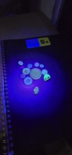 13 Vintage Uranium Buttons Various Sizes picture