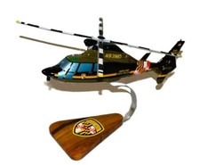 Maryland State Police Eurocopter SA 365 Dauphin Desk Helicopter 1/32 SC Model picture