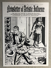 NEWSLETTER OF ARTISTIC INFLUENCE #29 Ken Ernst cover 1999 Liberty Meadows VF picture