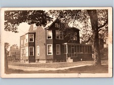 c1915 Two Story House 63 Woodland Ave Rutherford New Jersey NJ RPPC Postcard picture