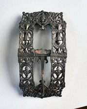 Antique 1914 Dutch Silver Yom Kippur Belt Buckle Gebr Niekerk Judaica 833 picture