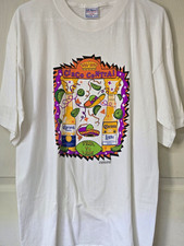 Vintage 90s Corona Extra Cinco Central T Shirt XL All Sport Heavyweight 23x30 picture
