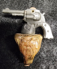 VINTAGE 1947 -1949 LONE RANGER 6 SIX SHOOTER KIX CEREAL PREMIUM GUN ATOMIC RING picture