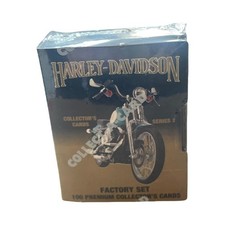 Harley-Davidson Factory Set 100 Premium Collector’s Cards  Series 2  1992 Sealed picture