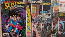 Superman #401 403 404 405 407 415 DC Lot 1984-86 Crisis Copper Age picture