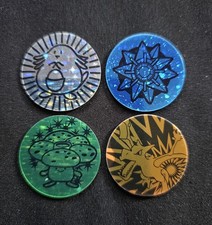 Pokemon Starmie, Aerodactyl, Vileplume And Chansey 4 Coin Lot Vintage WOTC picture