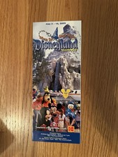 Disneyland Today Guide Map May 3-16 2002 Where The Magic Began Matterhorn picture
