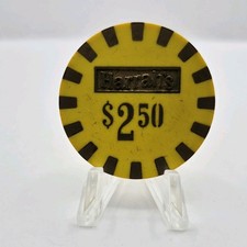 Harrah's Hotel Casino Reno Tahoe Nevada 1980 $2.50 Casino Chip N6439 picture