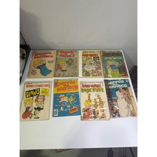 Vintage Dennis the Menace Comic Book Lot of 33 Silver Bronze Age Fawcett Hallden picture