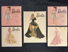 Lot Of 5 Barbie Graphique Wall Calendars •2007x2 •2011 •2012 •2013 picture