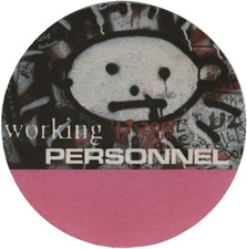 U2 1992 Zooropa concert tour Working Crew Backstage Pass picture