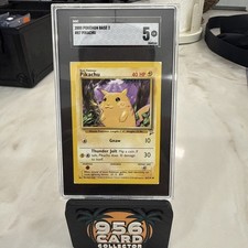 2000 Pikachu 087/130 Base Set 2 Regular SGC 5 picture
