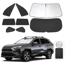 TINGLU Window Shades for Toyota RAV4 2019-2025 2026 Accessories Car Side Full... picture