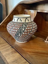 Stunning Native American Acoma N.M. Polychrome Jar Signed I. Chino.  Gorgeous picture