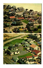 Bellevue House and Cottages Wells Beach ME  Vintage Postcard Unposted picture